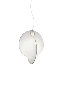 Flos Suspensions>Cocoon Overlap S1 Suspensions Blanc ø65,5cm
