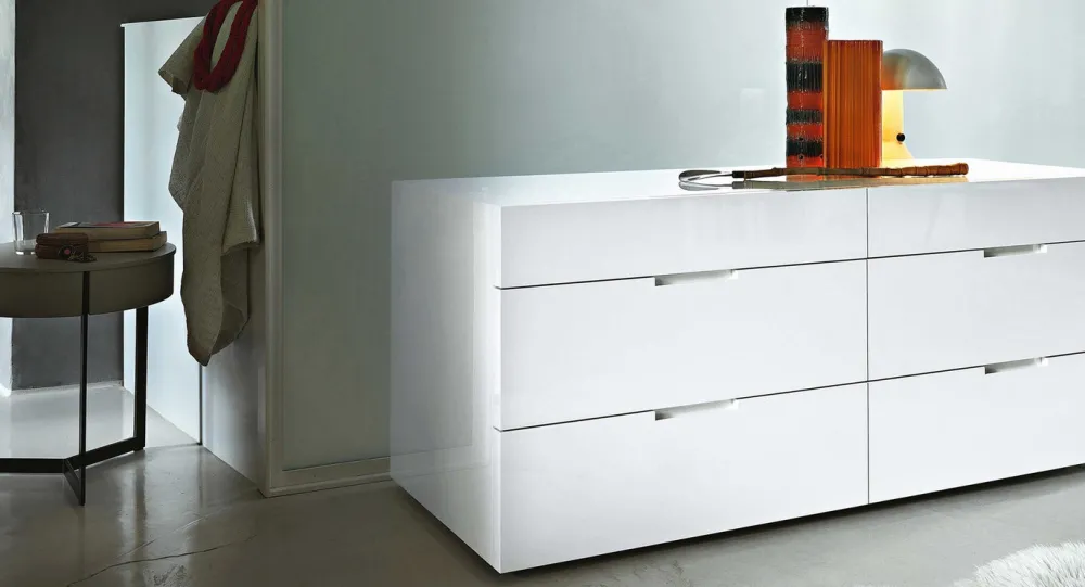 Lema Chambre|Commodes Et Buffets>Commode Flin 3 tiroirs Latte LCL