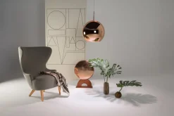 Tom Dixon Suspensions>Copper Round Ø. 45cm Suspensions Cuivre