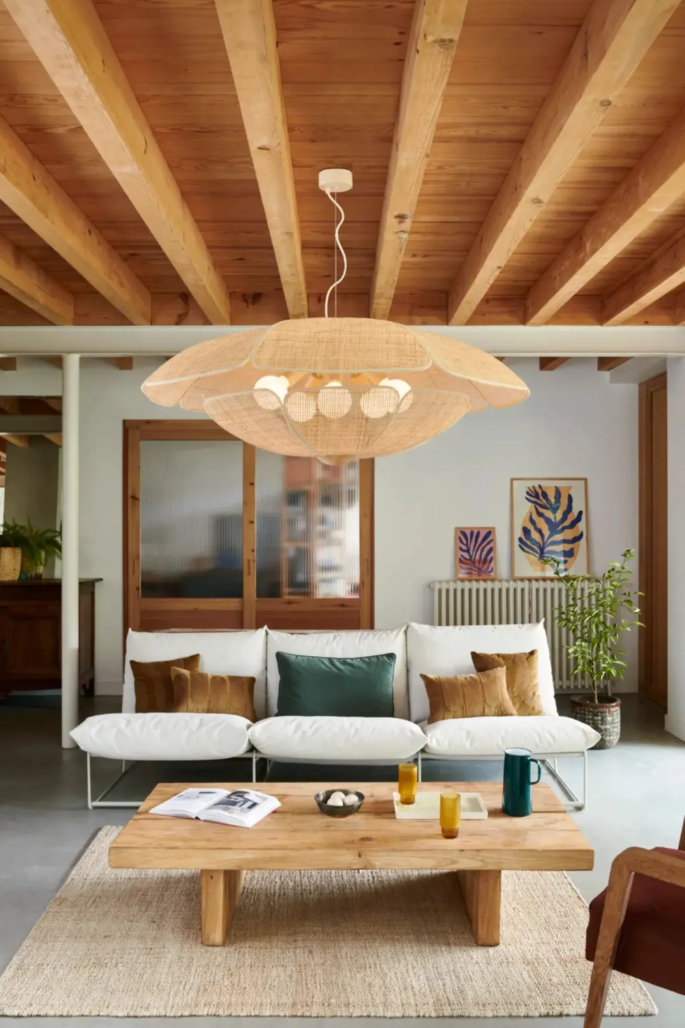 Market Set Suspensions>Coquillage D110 Suspensions Naturel