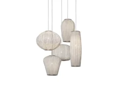 Arturo Alvarez Suspensions>Coral Composition Medium Suspensions Blanc