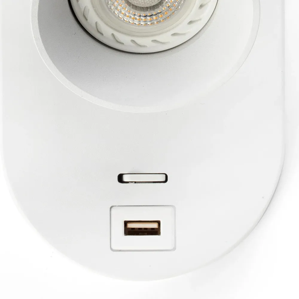 Faro Appliques>Corb USB A Appliques Blanc