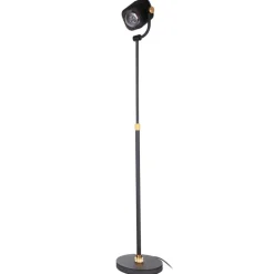 Fosfens Lampadaires|Lampes À Poser>Corduroy II Lampadaires Studio Noir-Doré