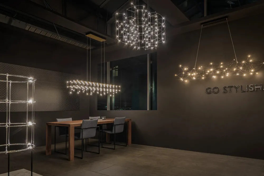 Quasar Suspensions>Cosmos 180cm Suspensions LED