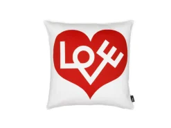 Vitra Enfant|Coussins Et Plaids>Coussin Graphic Print Love Rouge