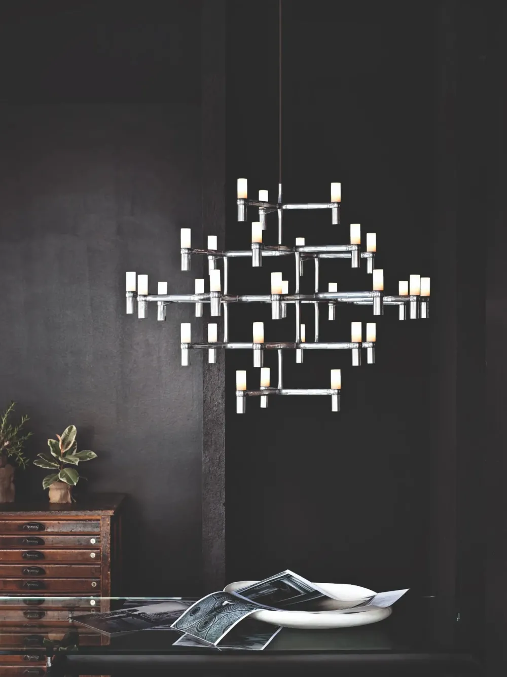 Nemo Lighting Lustres|Suspensions>Crown Major Suspensions Lustres