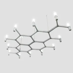 Nemo Lighting Lustres|Suspensions>Crown Plana Mega Lustres