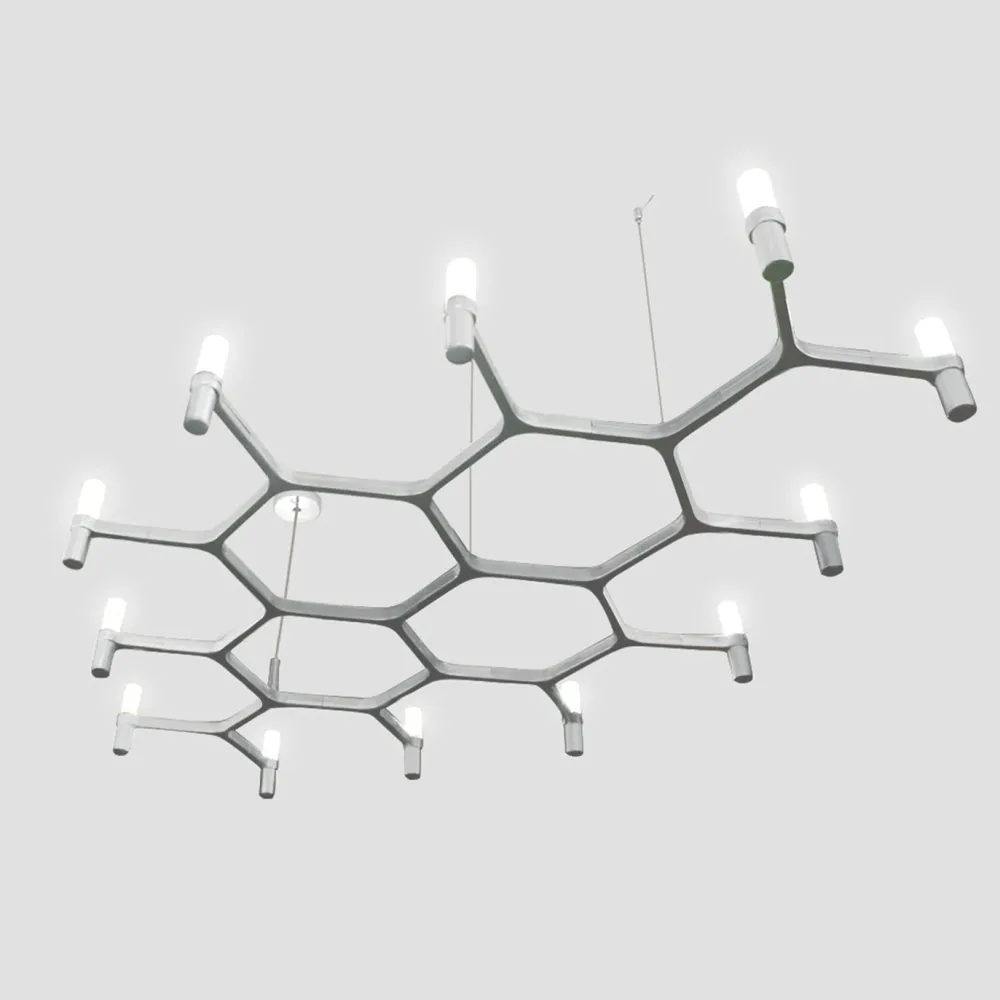 Nemo Lighting Lustres|Suspensions>Crown Plana Mega Lustres