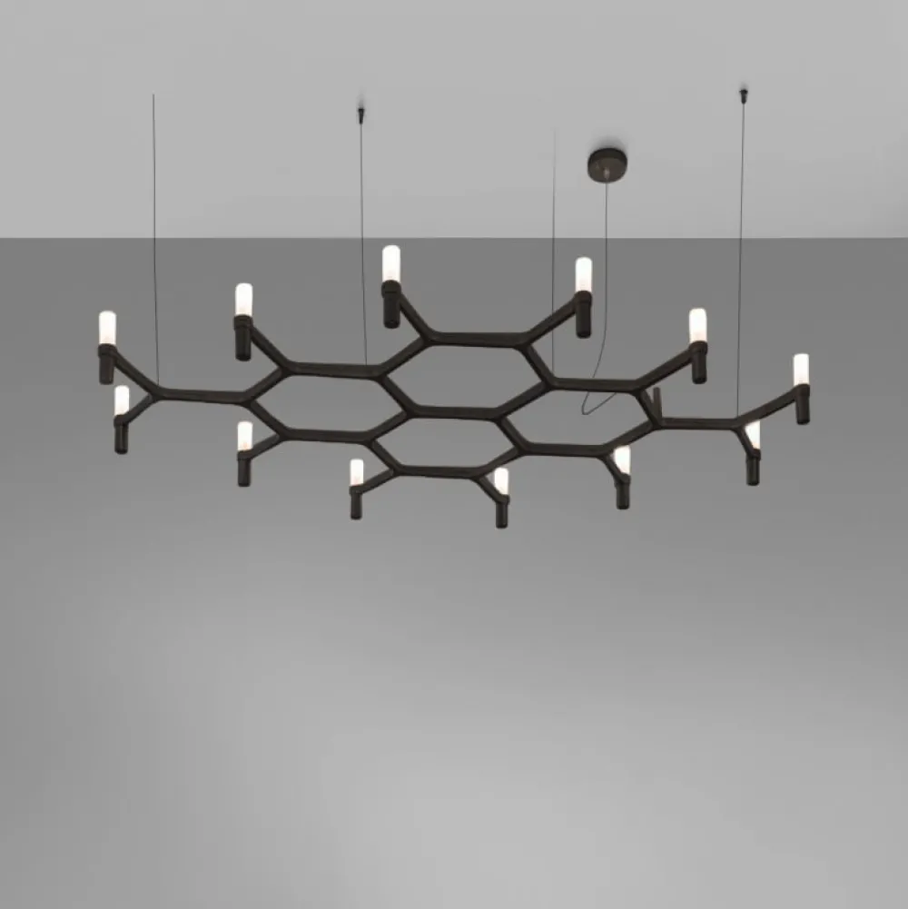 Nemo Lighting Lustres|Suspensions>Crown Plana Mega Lustres