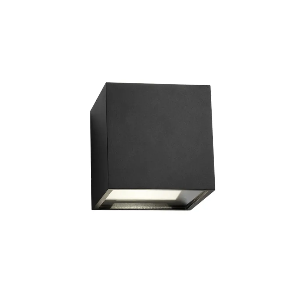 Light-Point Appliques>Cube XL Appliques Outdoor LED Noir