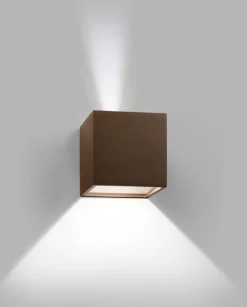 Light-Point Appliques>Cube XL Appliques Outdoor LED Noir