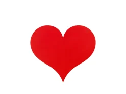 Vitra Enfant>Décoration murale Little Heart Rouge