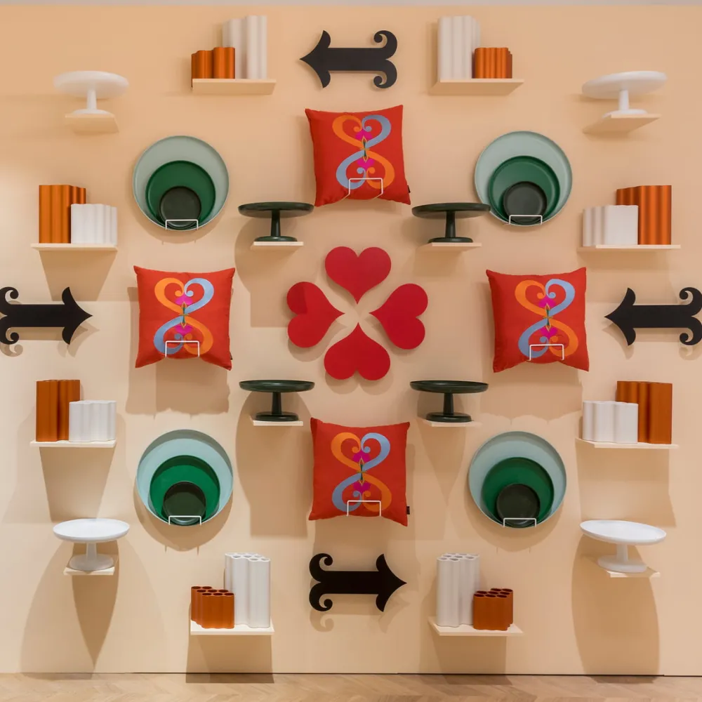 Vitra Enfant>Décoration murale Little Heart Rouge