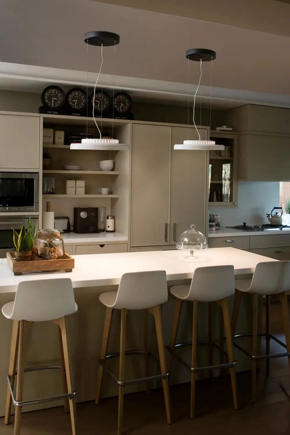 Faro Suspensions>Dolme LED Suspensions Blanc