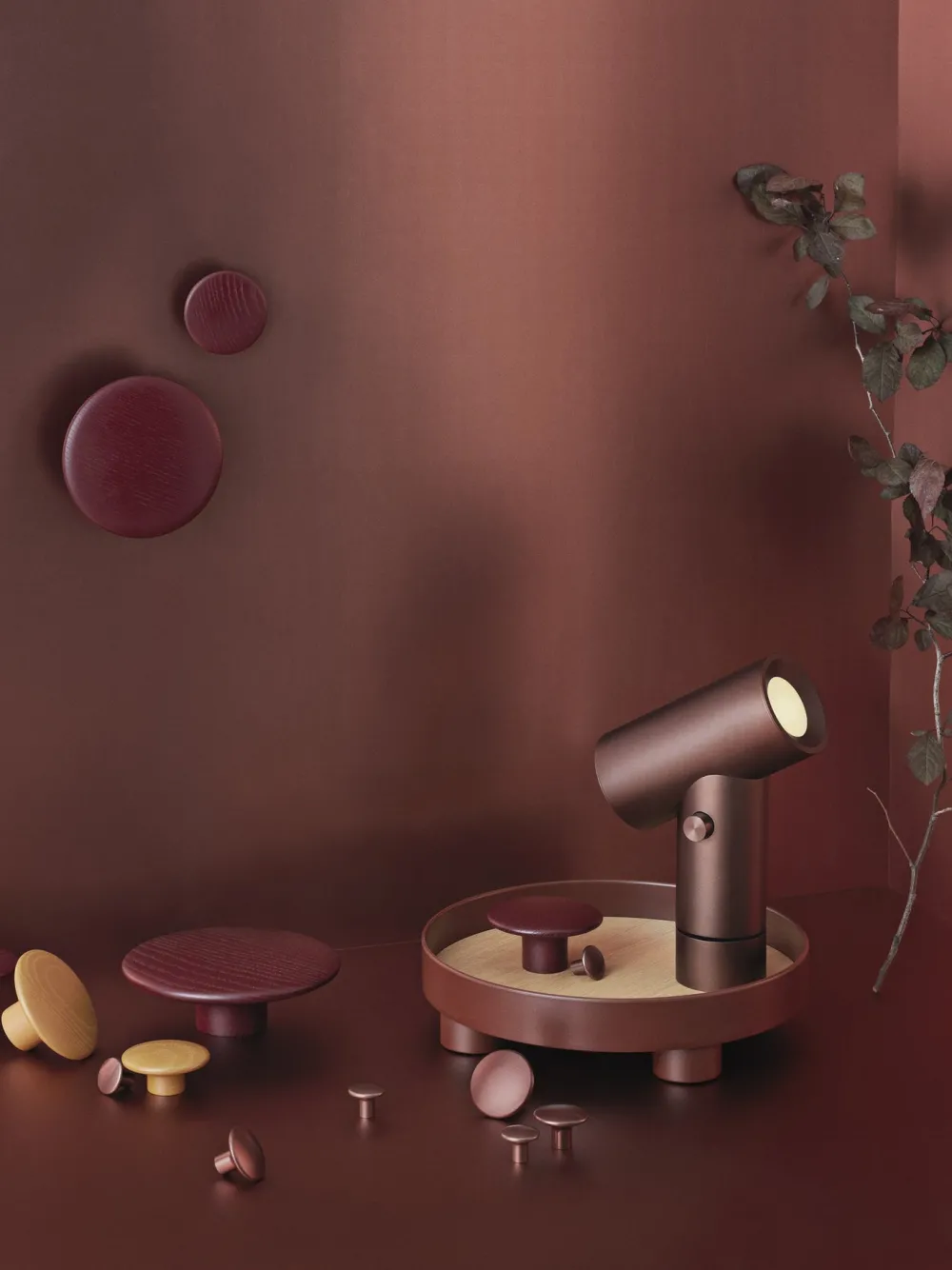 Muuto Étagères & Porte-Manteaux|Portes Manteaux>Dots Patère Métal Large ø5cm