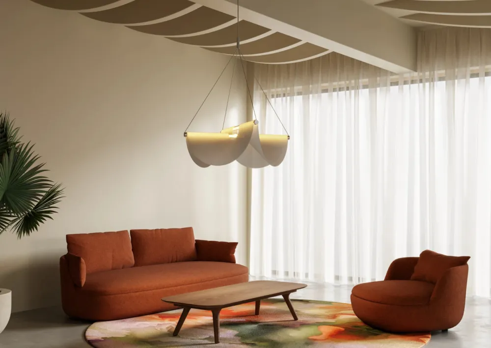 Moooi Suspensions>Drape Light 78 Suspensions