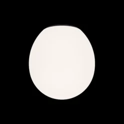 Wever u0026 Ducré Plafonniers>Dro 3.0 Plafonniers Noir et Verre Opalin Blanc