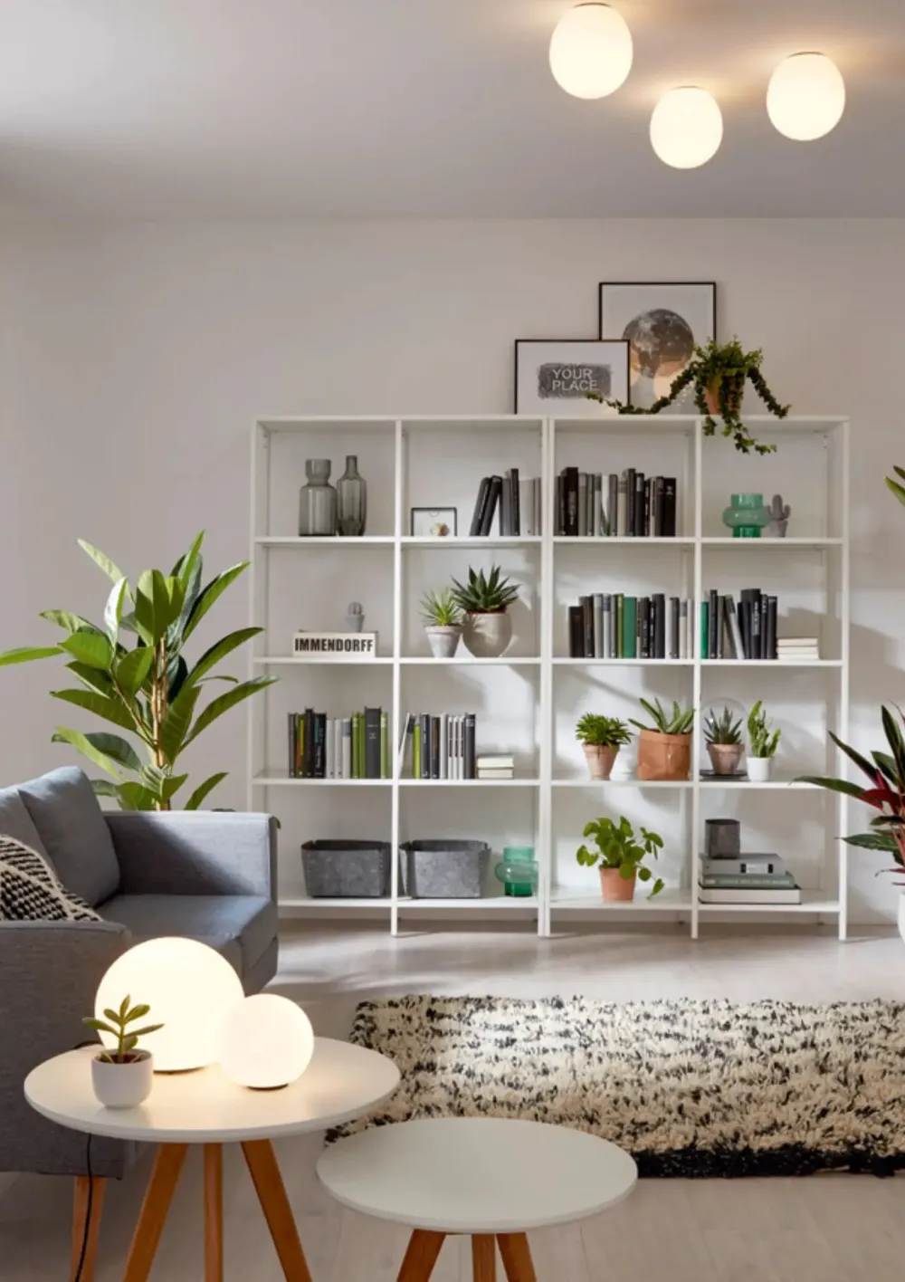 Wever u0026 Ducré Plafonniers>Dro 3.0 Plafonniers Noir et Verre Opalin Blanc