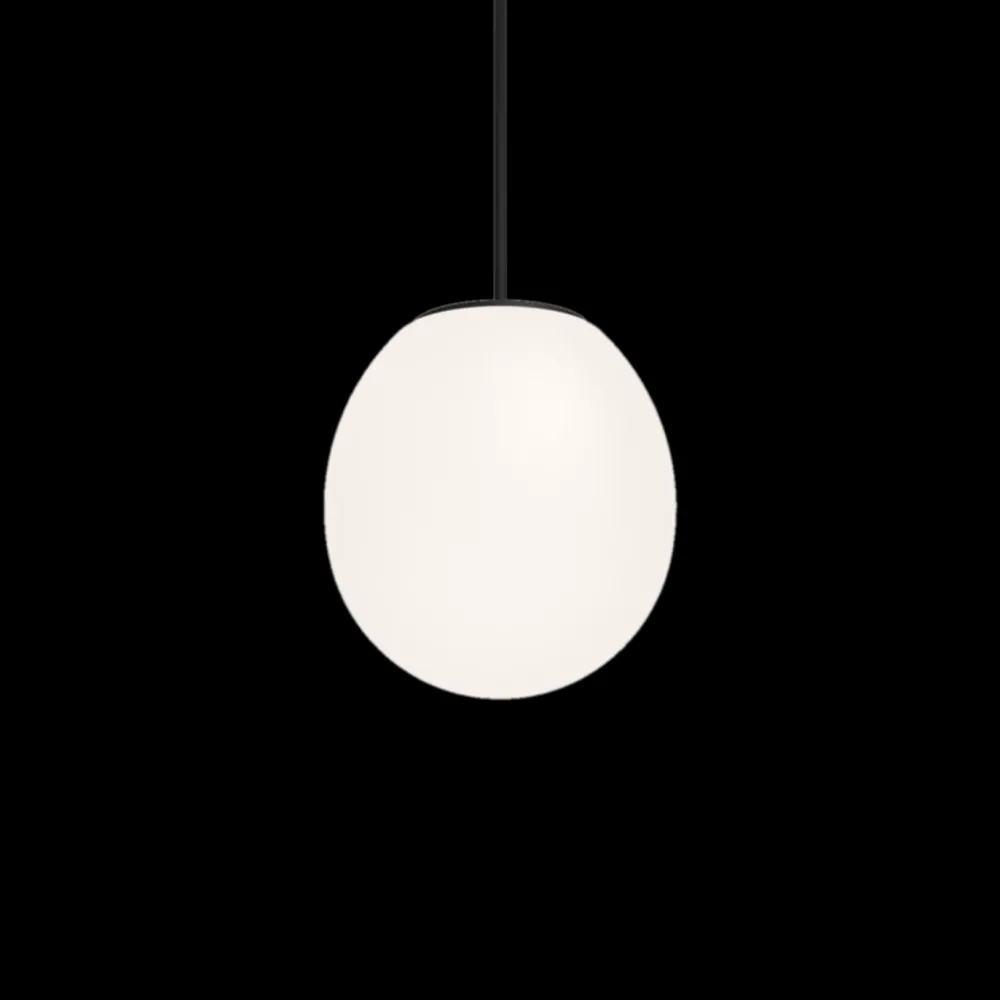 Wever u0026 Ducré Suspensions>Dro Suspended 2.0 Suspensions Noir et Verre Opalin Blanc