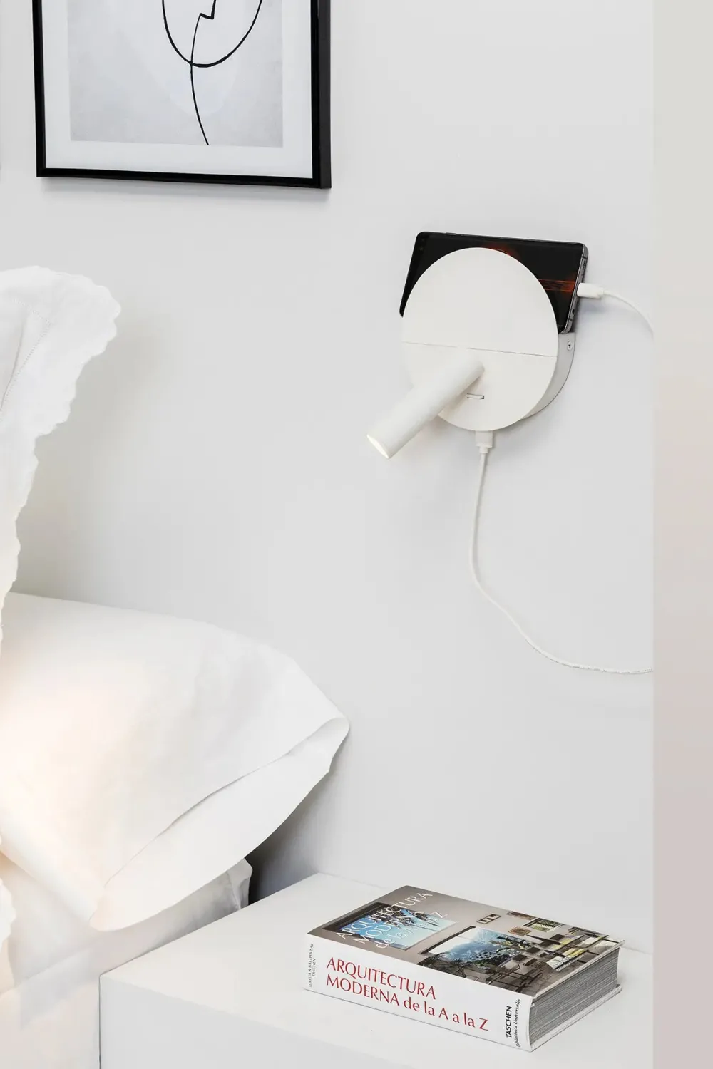 Faro Appliques>Duas USB A avec lecteur LED Appliques