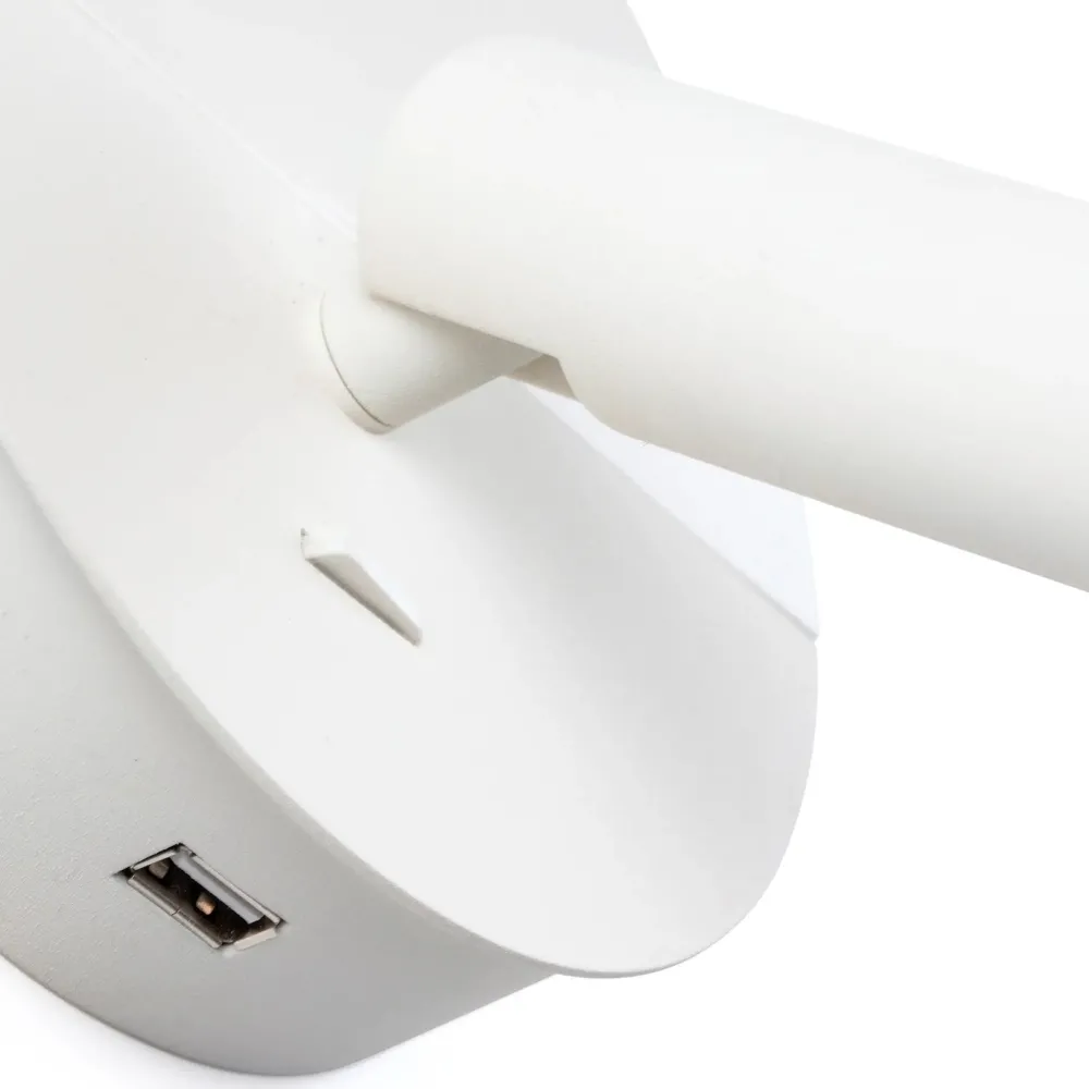 Faro Appliques>Duas USB A avec lecteur LED Appliques