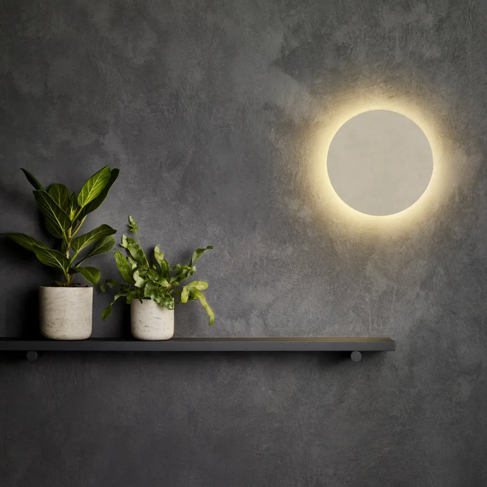 Astro Lighting Appliques|Appliques>Eclipse Round 300 Appliques LED Béton mat