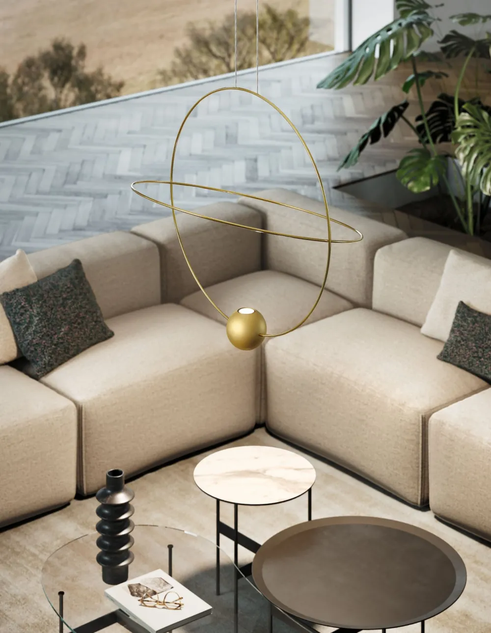 Lodes Suspensions>Elara Medium Suspensions LED