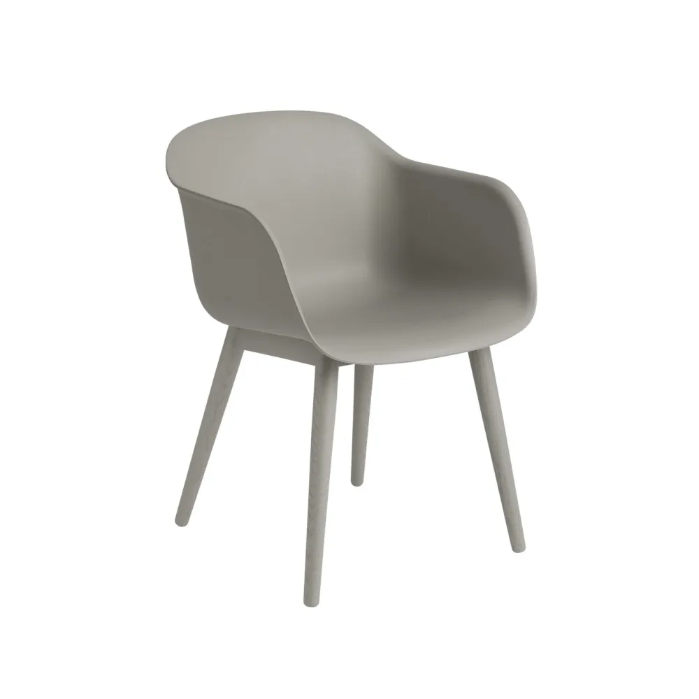 Muuto Fauteuils|Chaises>Fauteuil Fiber Base Bois