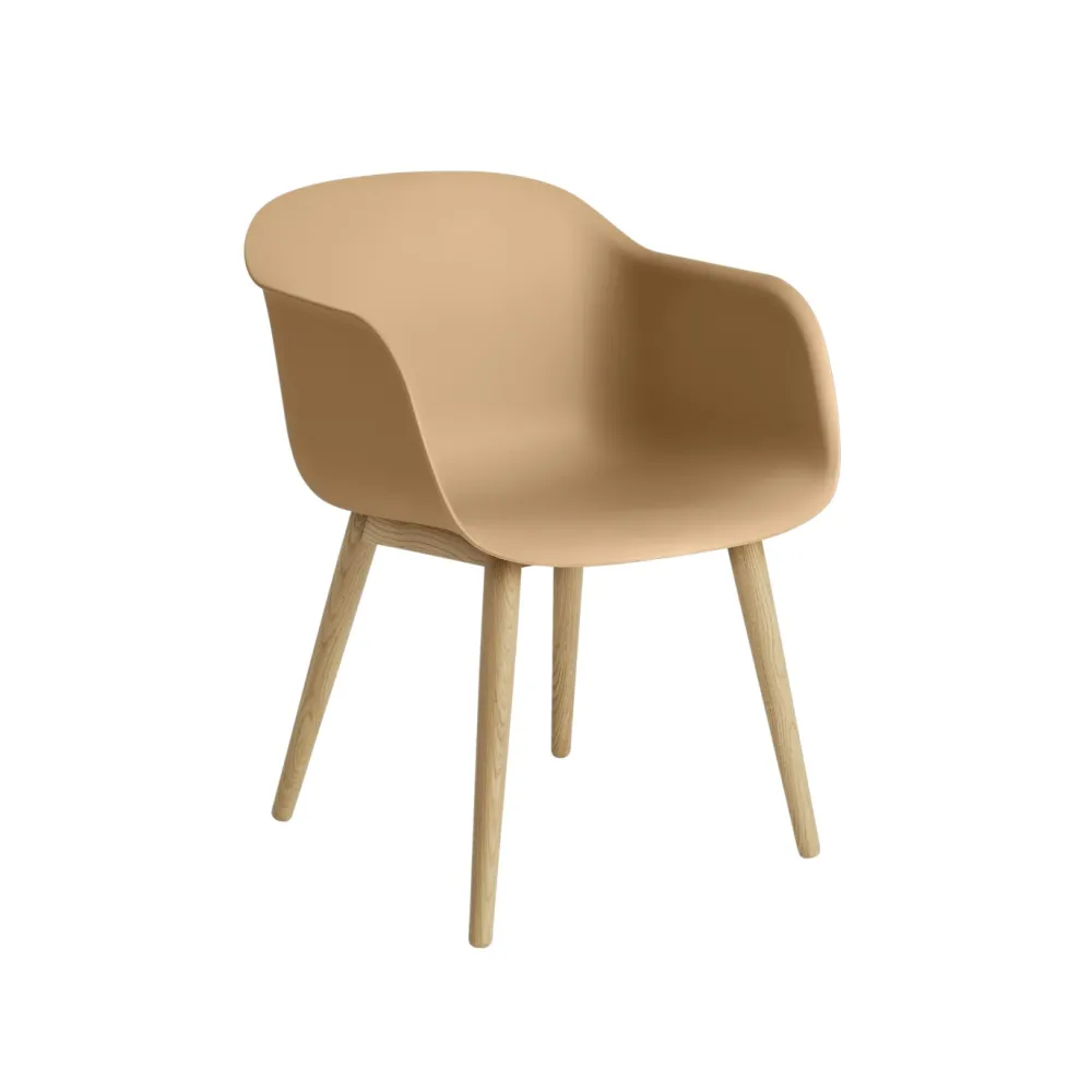Muuto Fauteuils|Chaises>Fauteuil Fiber Base Bois