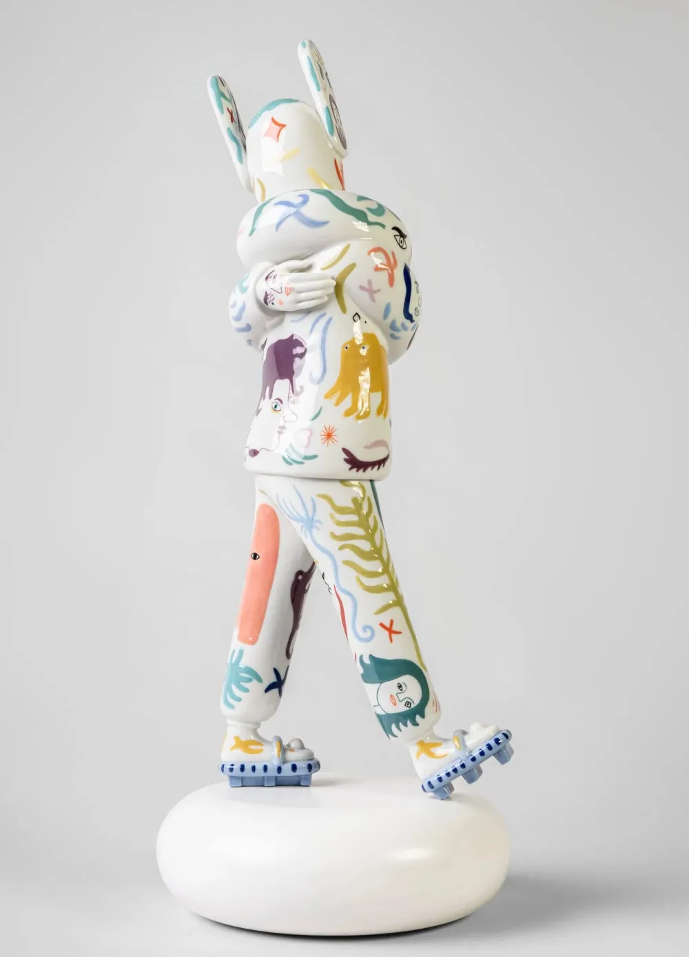 Lladro Enfant>Figurine Embraced Edition Limitée Multicolore