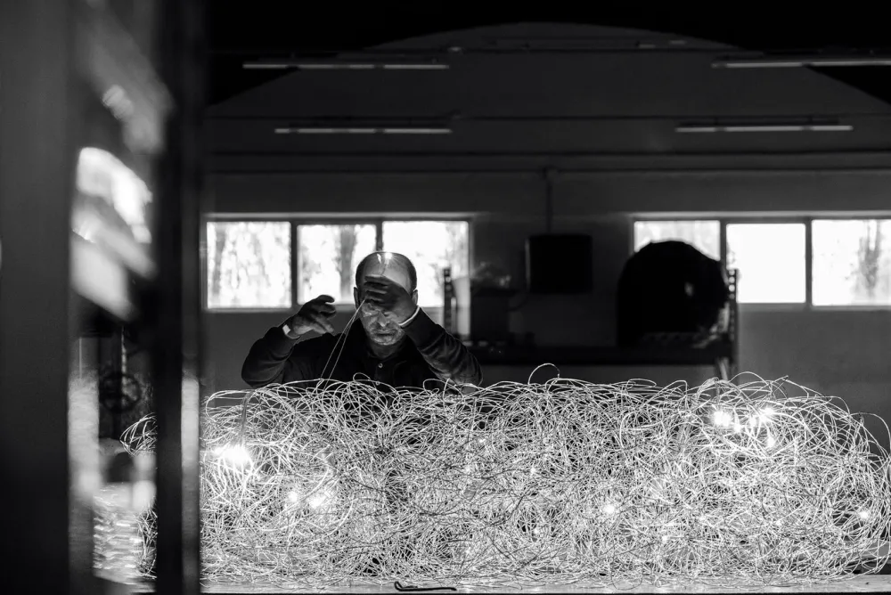 Catellani u0026 Smith Suspensions>Fil De Fer Nuvola 120cm Mod. A Suspensions Argent