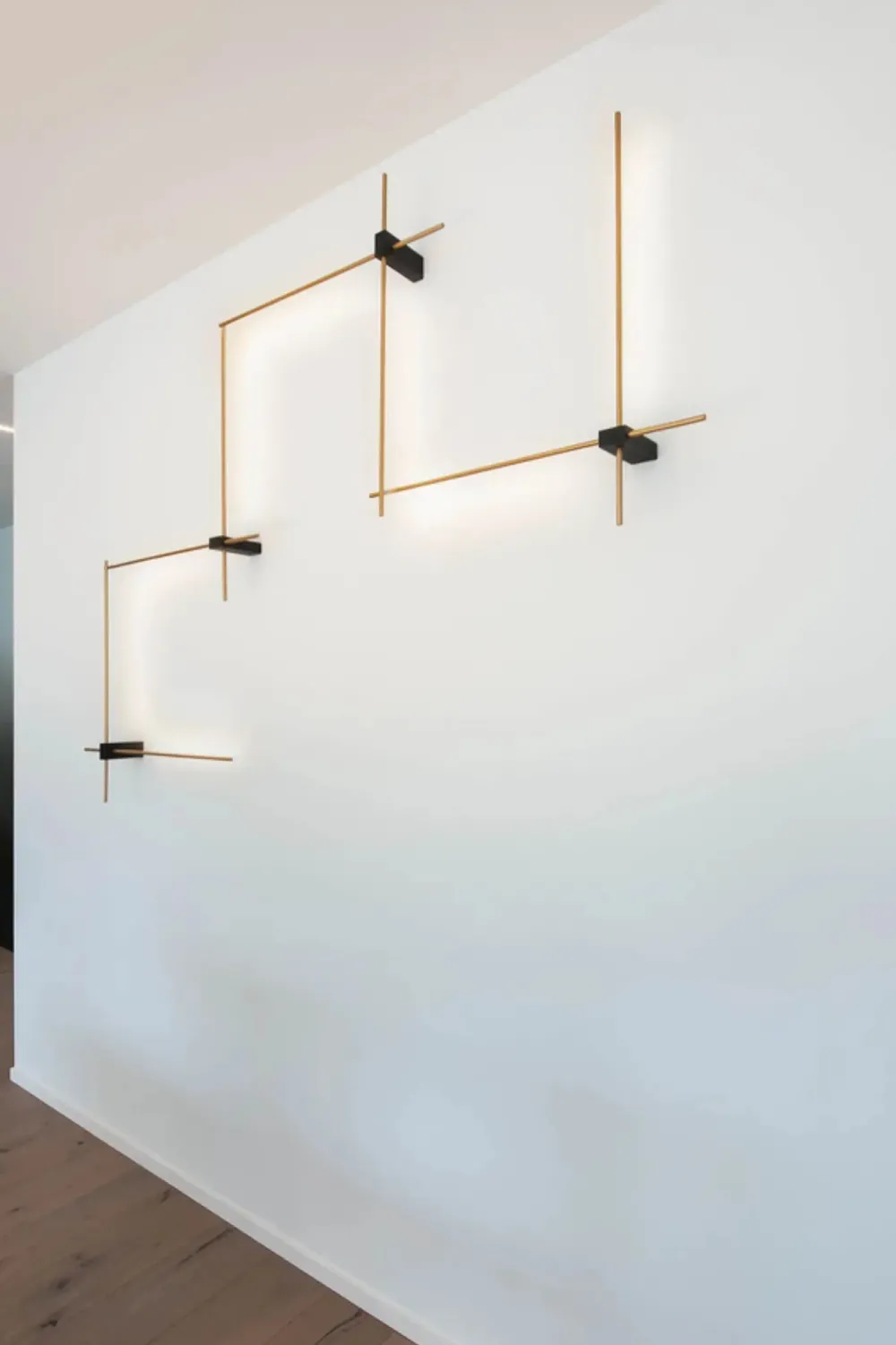 Wever u0026 Ducré Appliques>Finlin Wall 4.0 Appliques Noir et Champagne