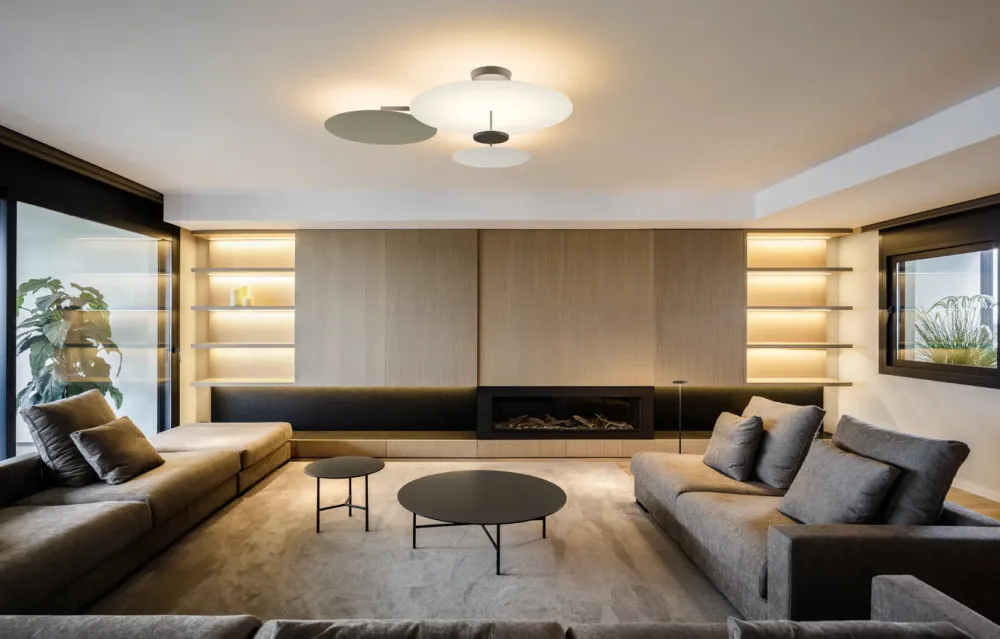 Vibia Plafonniers>Flat 178x149cm Plafonniers XXL LED