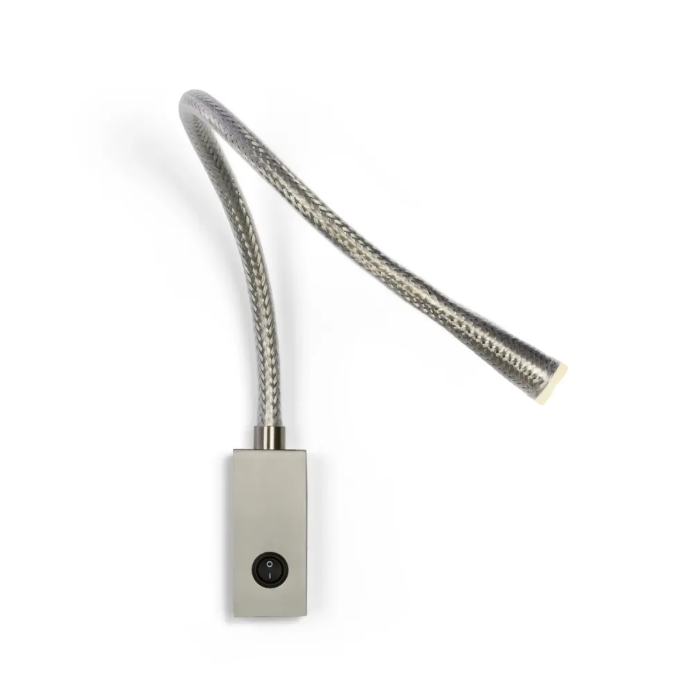 Contardi Appliques|Liseuses>Flexiled 60cm avec interrupteur Appliques LED Acier