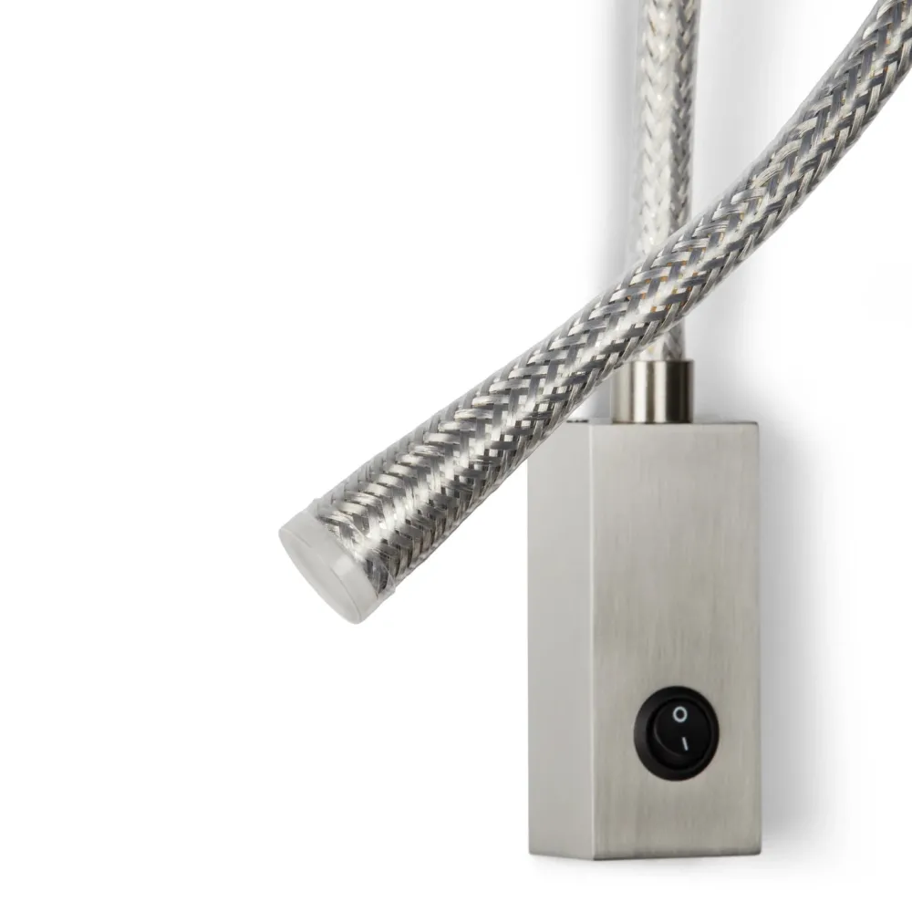 Contardi Appliques|Liseuses>Flexiled 60cm avec interrupteur Appliques LED Acier