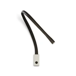 Contardi Liseuses|Appliques>Flexiled 90cm Cuir base Nickel avec interrupteur Appliques LED