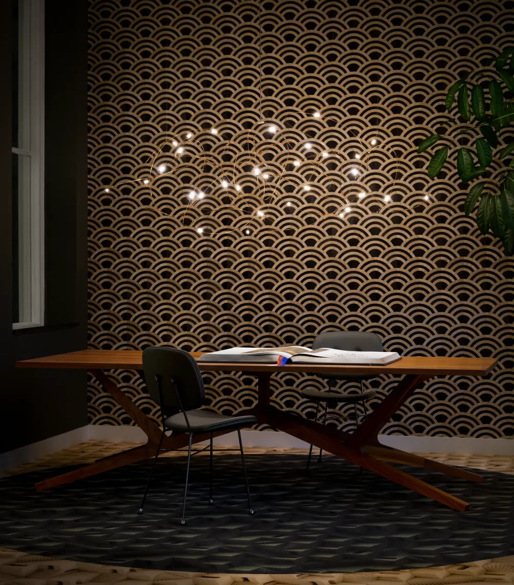 Moooi Suspensions>Flock of Light 21 Suspensions Bronze