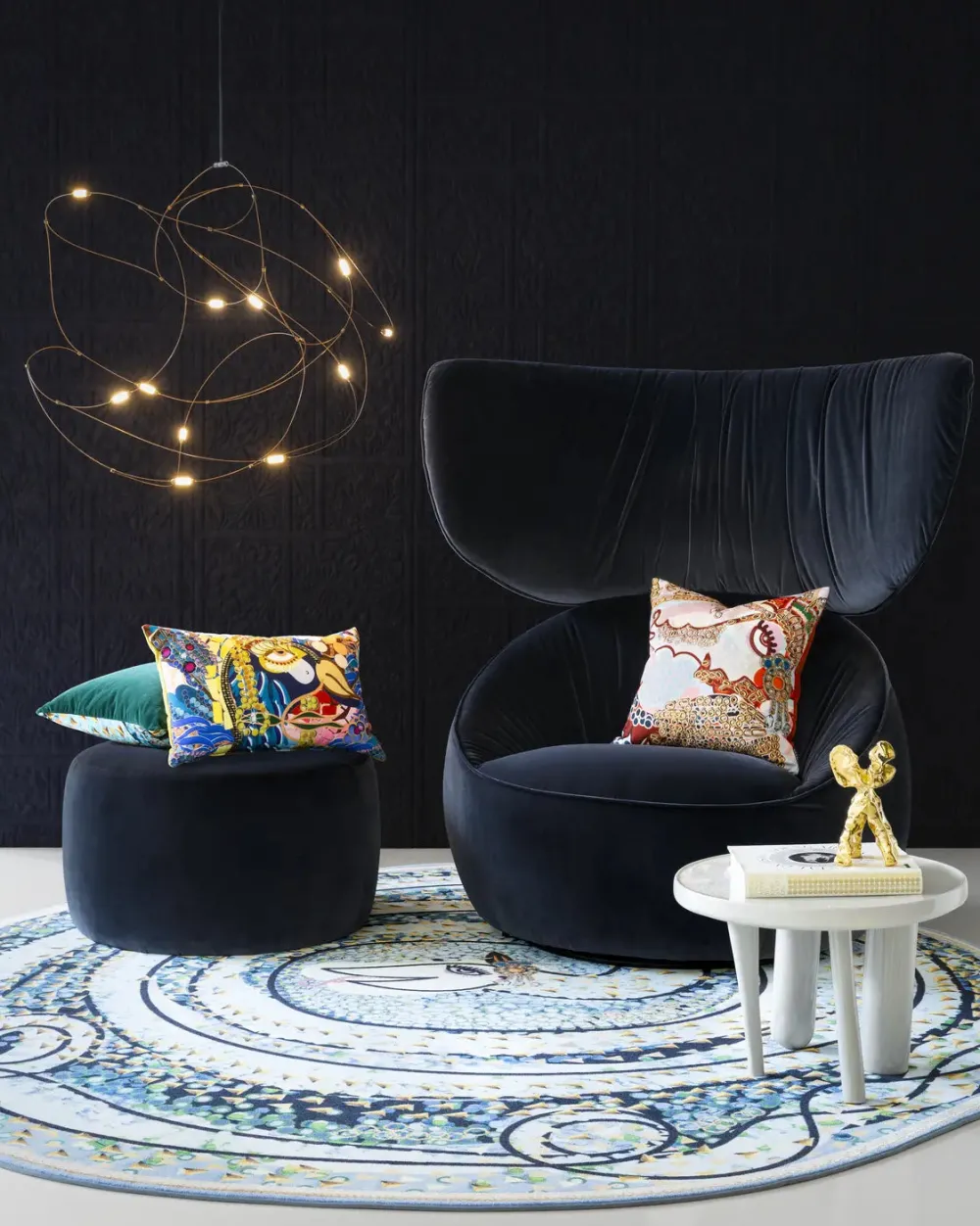 Moooi Suspensions>Flock of Light 11 Suspensions Bronze