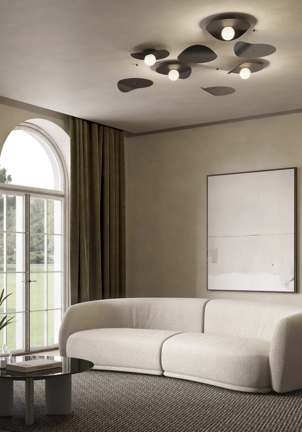 KDLN Plafonniers>Flow Plafonniers Noir