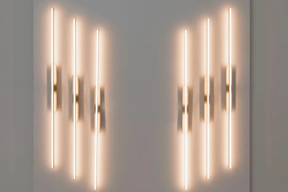 Contardi Appliques>Fly Picture Appliques LED Nickel doré satiné