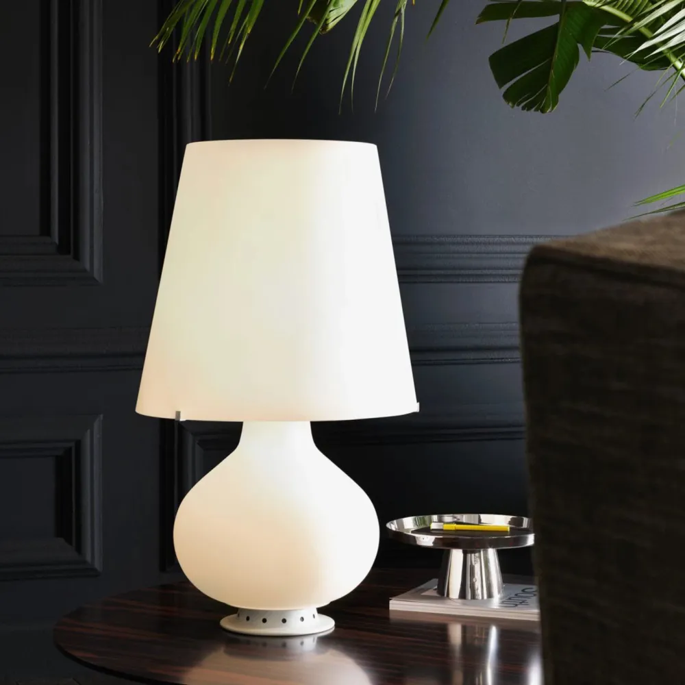 Fontana Arte Lampes À Poser|Lampes À Poser>Fontana Large L'Originale avec triple interrupteur Lampes à poser Blanc