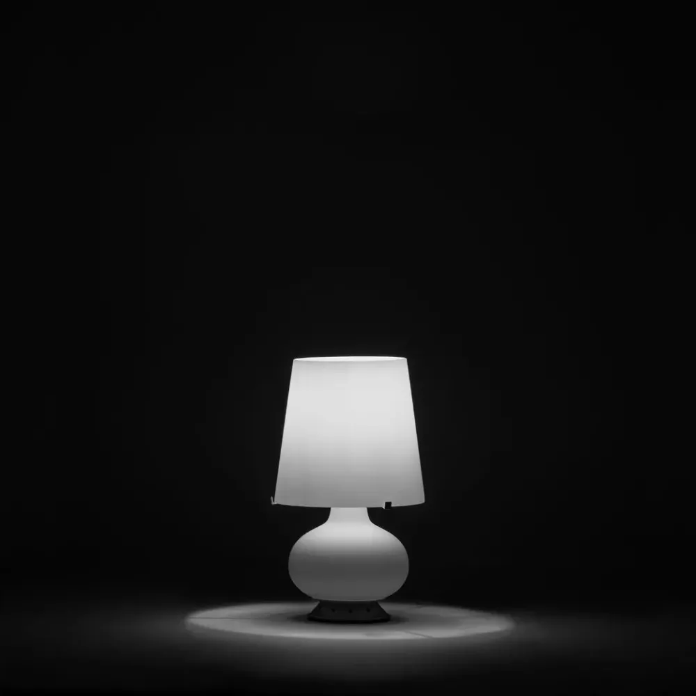 Fontana Arte Lampes À Poser|Lampes À Poser>Fontana Small L'Originale avec Double interrupteur Lampes de table Blanc