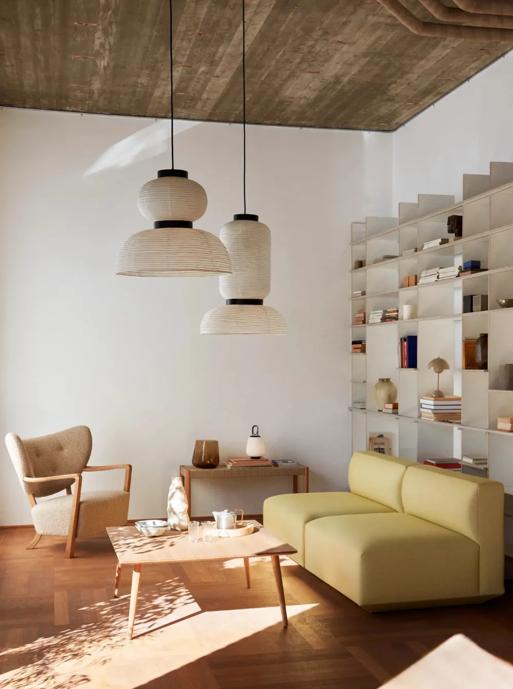 u0026tradition Suspensions|Suspensions>Formakami JH4 Suspensions Blanc ivoire