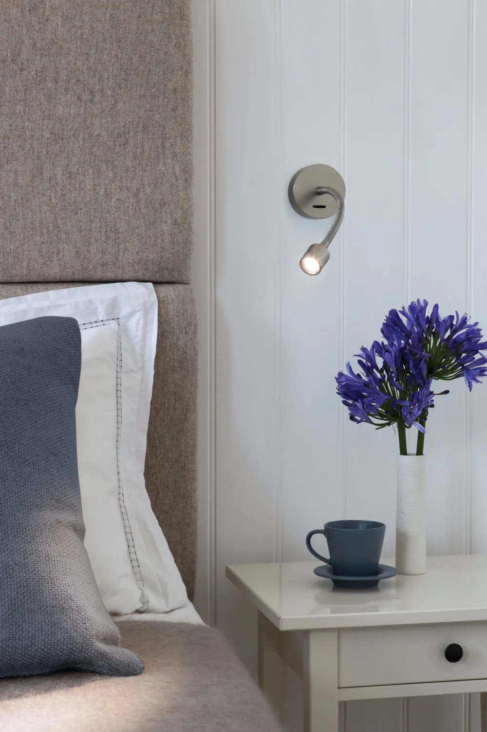 Astro Lighting Liseuses|Appliques>Fosso Appliques LED avec interrupteur Argent