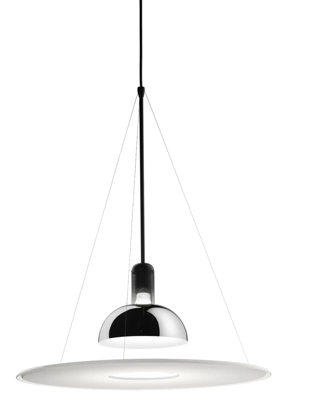 Flos Suspensions>Frisbi Suspensions Chrome