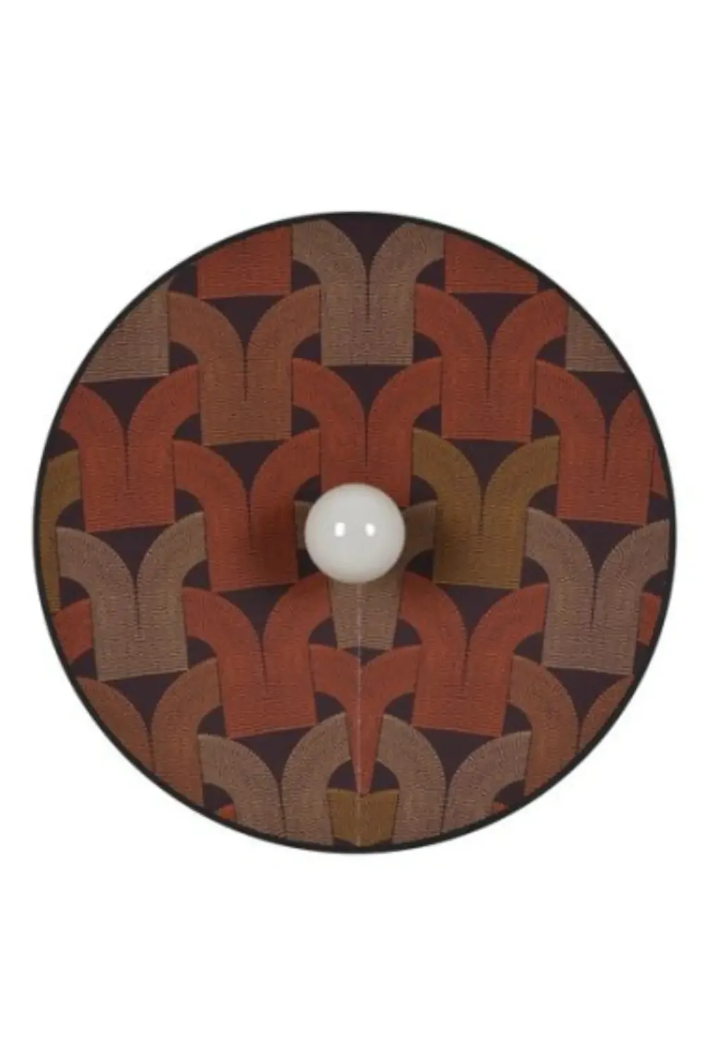 Market Set Appliques>Gatsby D60 Arcs Appliques Brique