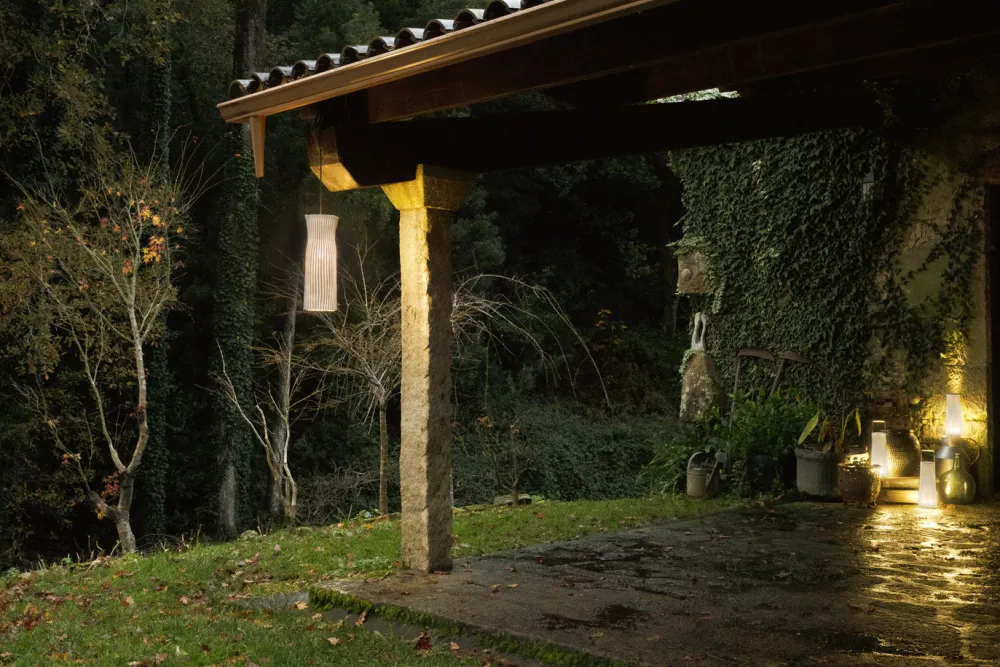 Arturo Alvarez Plafonniers|Suspensions>Gea Outdoor Suspensions Plafonniers Blanc