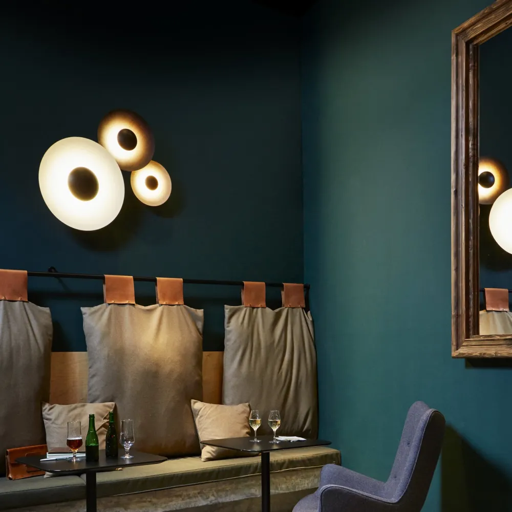 Marset Plafonniers|Appliques>Ginger 60 Appliques Plafonniers LED Laiton