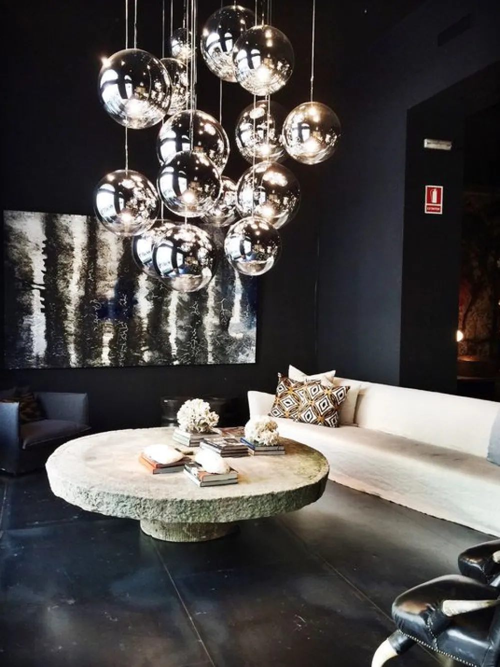 Tom Dixon Suspensions>Globe pendant Ø50cm Suspensions LED Cuivre