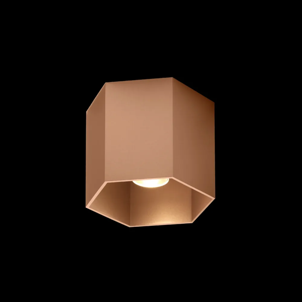 Wever u0026 Ducré Spots>Hexo 1.0 Spots LED Cuivre